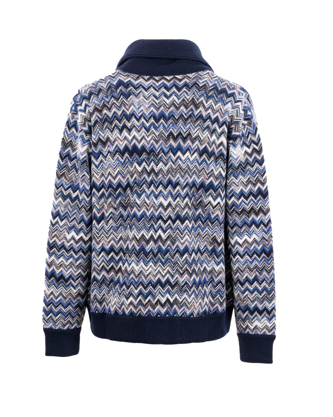 shop MISSONI Saldi Cardigan: Missoni cardigan in misto cotone e lana con macro zig zag.
Cardigan con bottoni.
Colletto sciallato.
Motivo zig zag.
Multi-filato.
Profili a coste.
Composizione: 100% Lana.
Made in Italy.. US24WM0E BC004O-S72G9 number 2187678